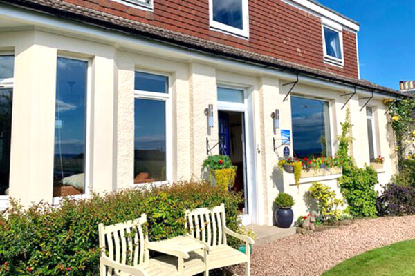 Front entrance of No12 Bed and Breakfast