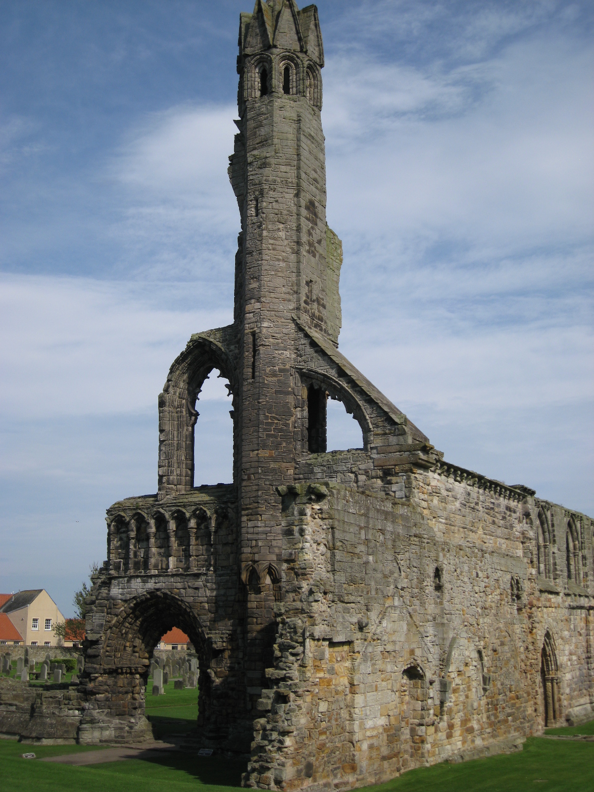 St Andrews Cathedral ruins